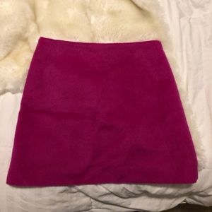 Helmut Lang Re Edition Brushed Fuschia Skirt
